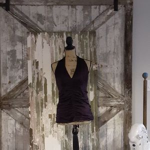 Express Satin Halter top